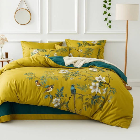 Luxurious Egyptian Cotton Pillowcase Pair - 500 Thread Count Sateen Weave